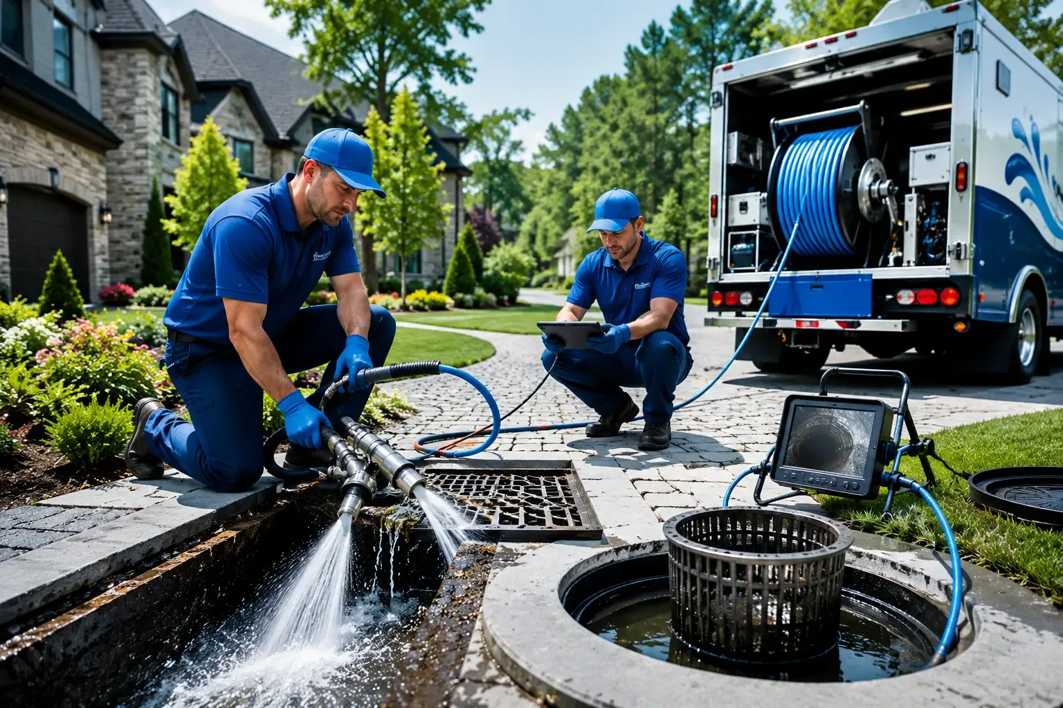 Local outdoor drain cleaning professionals in East Wilton, ME